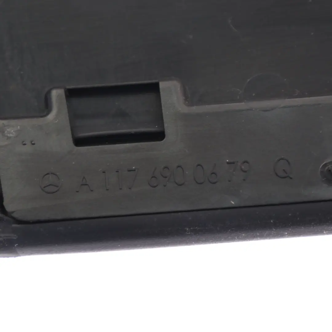 Tapa Columna Pilar B Puerta Derecha Moldura Acabado para Mercedes X117 con número de pieza A1176900679 Mercedes X117 Tapa Columna Pilar B Puerta Derecha Moldura Acabado - SKU a1176900679 - Número de pieza A1176900679