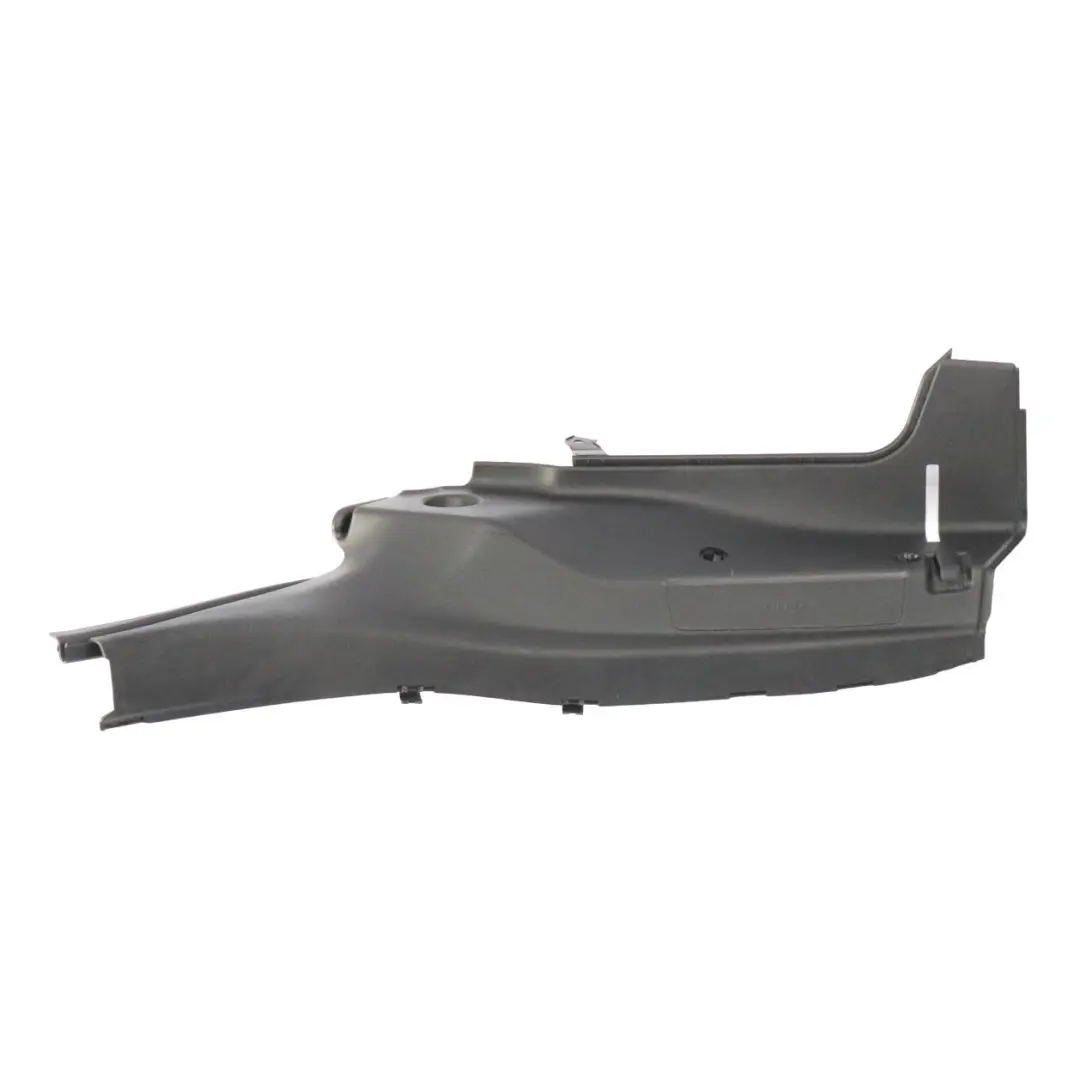  Rivestimento interno Mercedes C117 Pilastro C inferiore posteriore sinistro Nero - SKU A1176901325 - Numero di parte A1176901325
