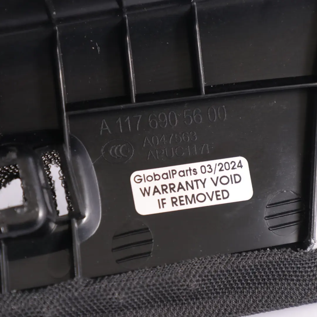 Säule A Verkleidung Mercedes C117 Innen Abdeckung Rechts Schwarz für mit Teilenummer A1176905600 Säule A Verkleidung Mercedes C117 Innen Abdeckung Rechts Schwarz - SKU A1176905600 - Teilenummer A1176905600