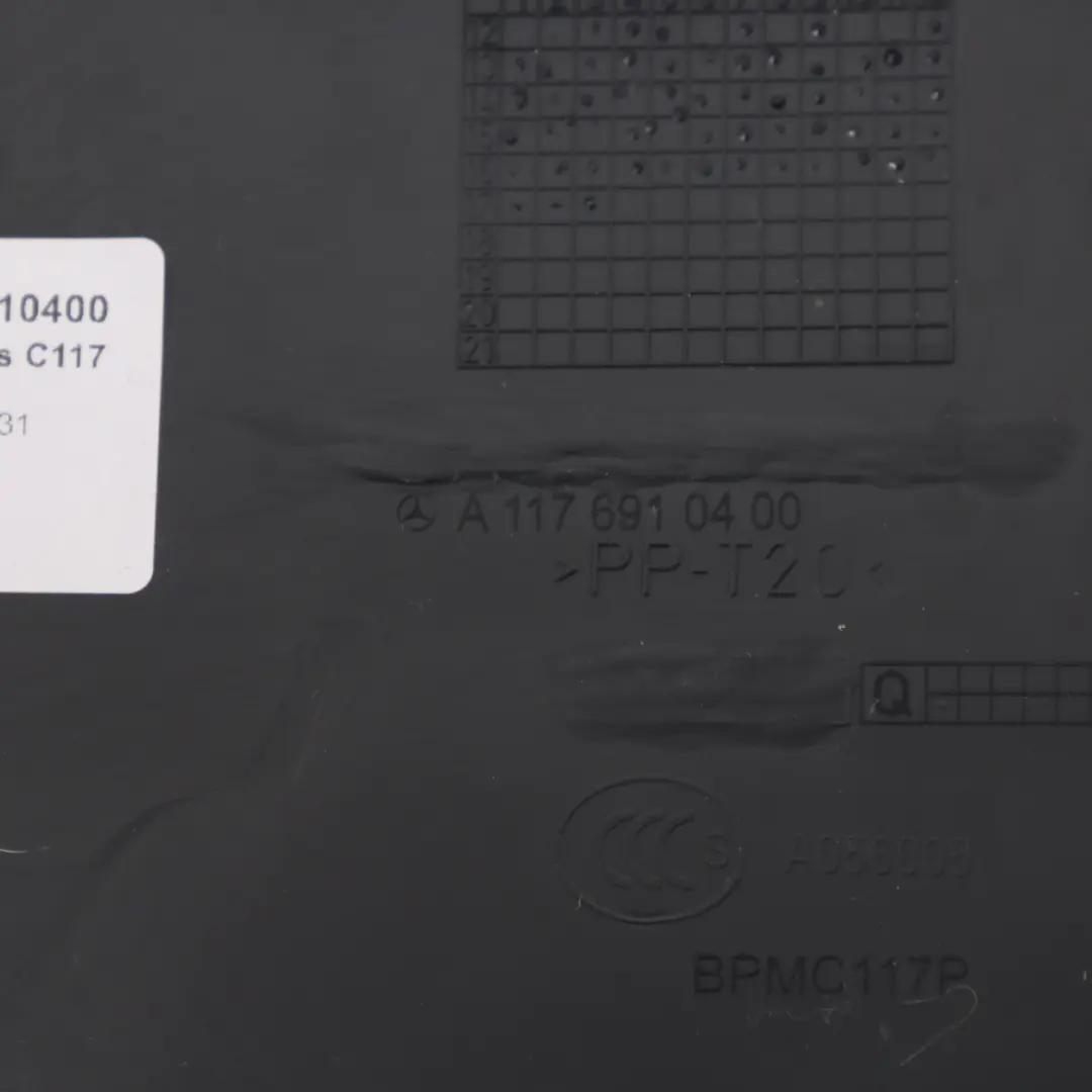 Garniture du pilier B Mercedes C117 Panneau de inférieur intérieur droit Noir pour à propos du numéro de pièce A1176910400 Garniture du pilier B Mercedes C117 Panneau de inférieur intérieur droit Noir - SKU A1176910400 - Numéro de pièce A1176910400