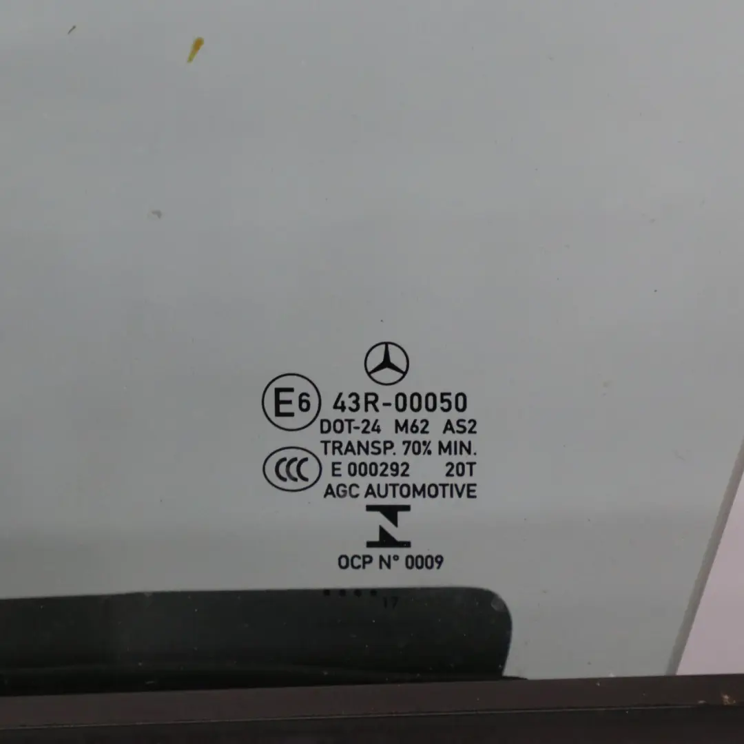 Mercedes C117 Door Front Left N/S Kosmos Cosmic Black Metallic - 191 - SKU A1177200105-KB - Part number A1177200105