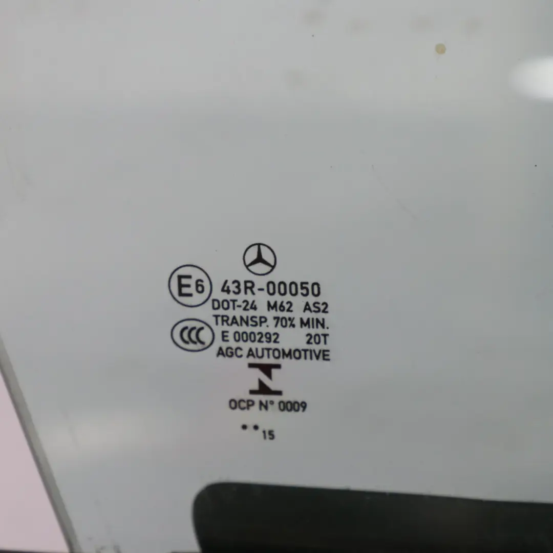 Mercedes C117 Tür vorne rechts Abdeckplatte Calcit Weiß - 650 - SKU A1177200205-CW - Teilenummer A1177200205