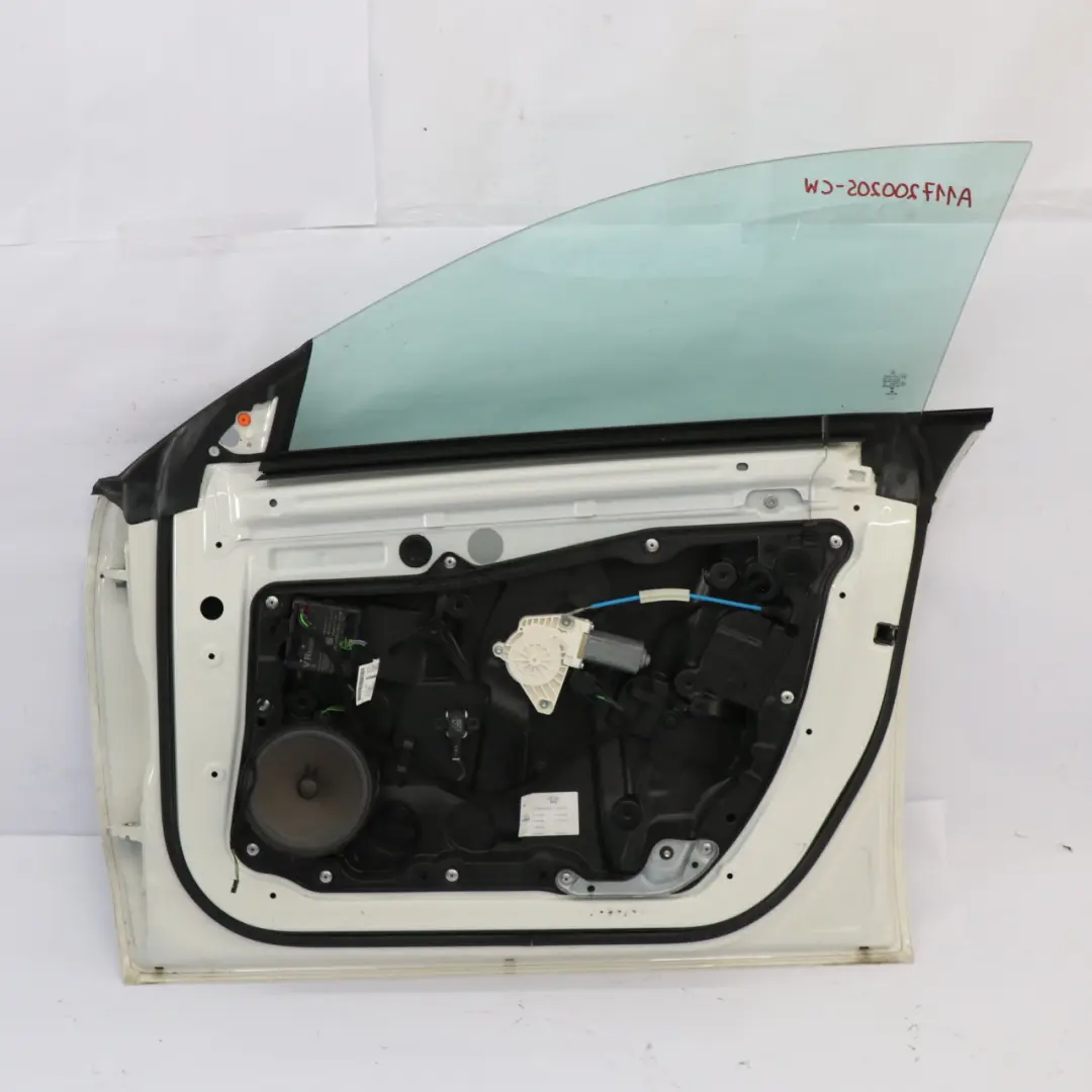 Mercedes C117 Door Front Right O/S Covering Panel Calcite White - 650 - SKU A1177200205-CW - Part number A1177200205