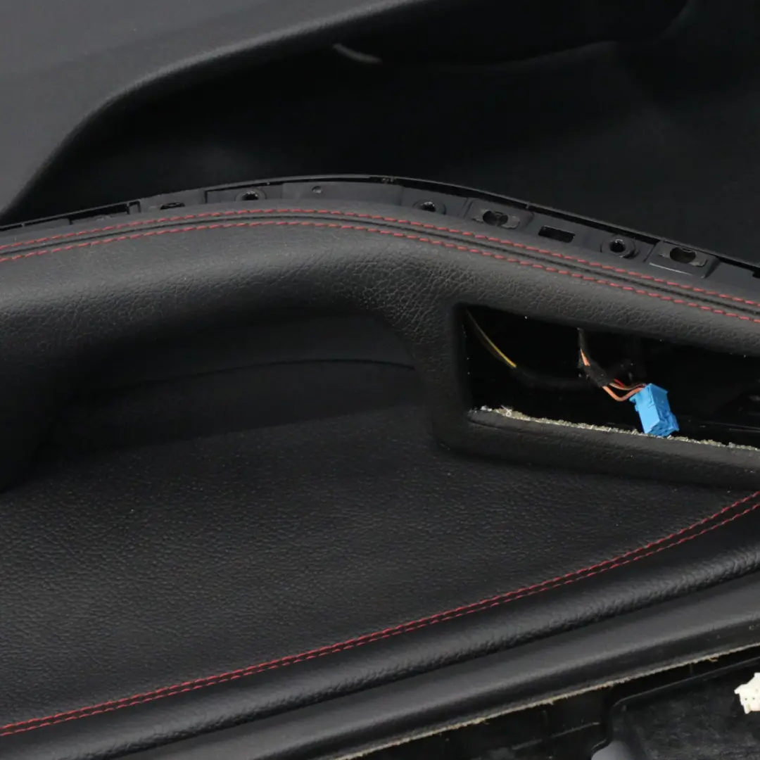 Door Card Cover Front Right O/S Trim Panel Black Leather to Mercedes CLA C117 with Part number A1177202462 Mercedes CLA C117 Door Card Cover Front Right O/S Trim Panel Black Leather - SKU rhd-A1177202462 - Part number A1177202462