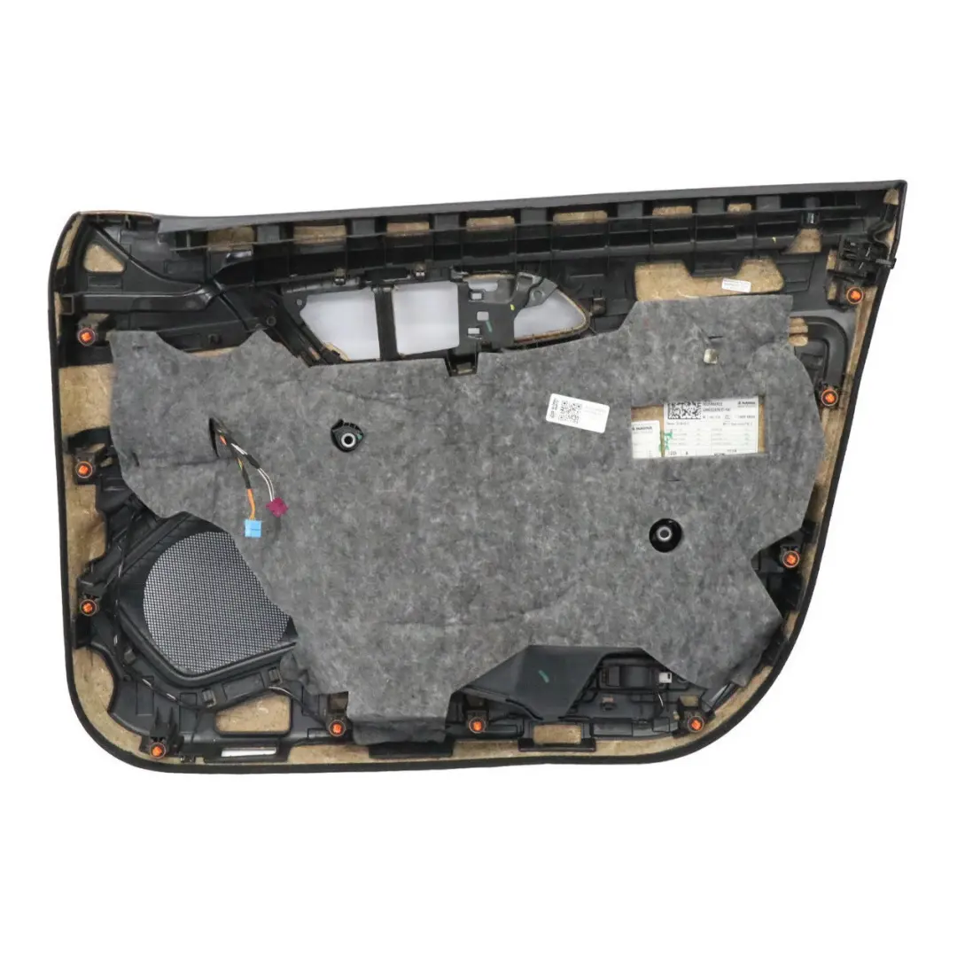 Mercedes C117 Door Card Front Left N/S Trim Panel Cover Lining Leather Black - SKU rhd-A1177209500 - Part number A1177209500