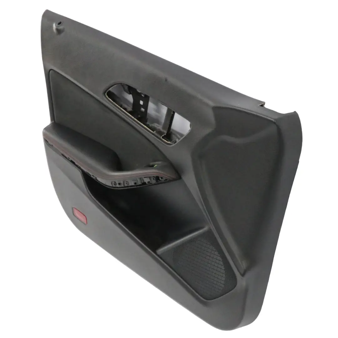 Mercedes C117 Door Card Front Left N/S Trim Panel Cover Lining Leather Black - SKU rhd-A1177209500 - Part number A1177209500