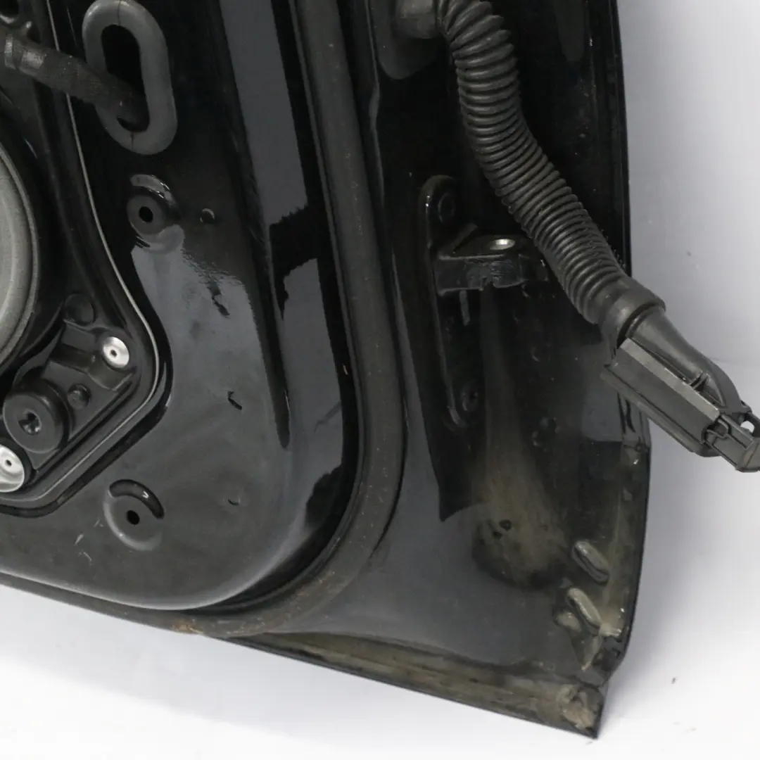 Door Rear Left N/S Kosmos Cosmic Black Metallic - 191 to Mercedes CLA C117 with Part number A1177300105 Mercedes CLA C117 Door Rear Left N/S Kosmos Cosmic Black Metallic - 191 - SKU A1177300105-KB - Part number A1177300105