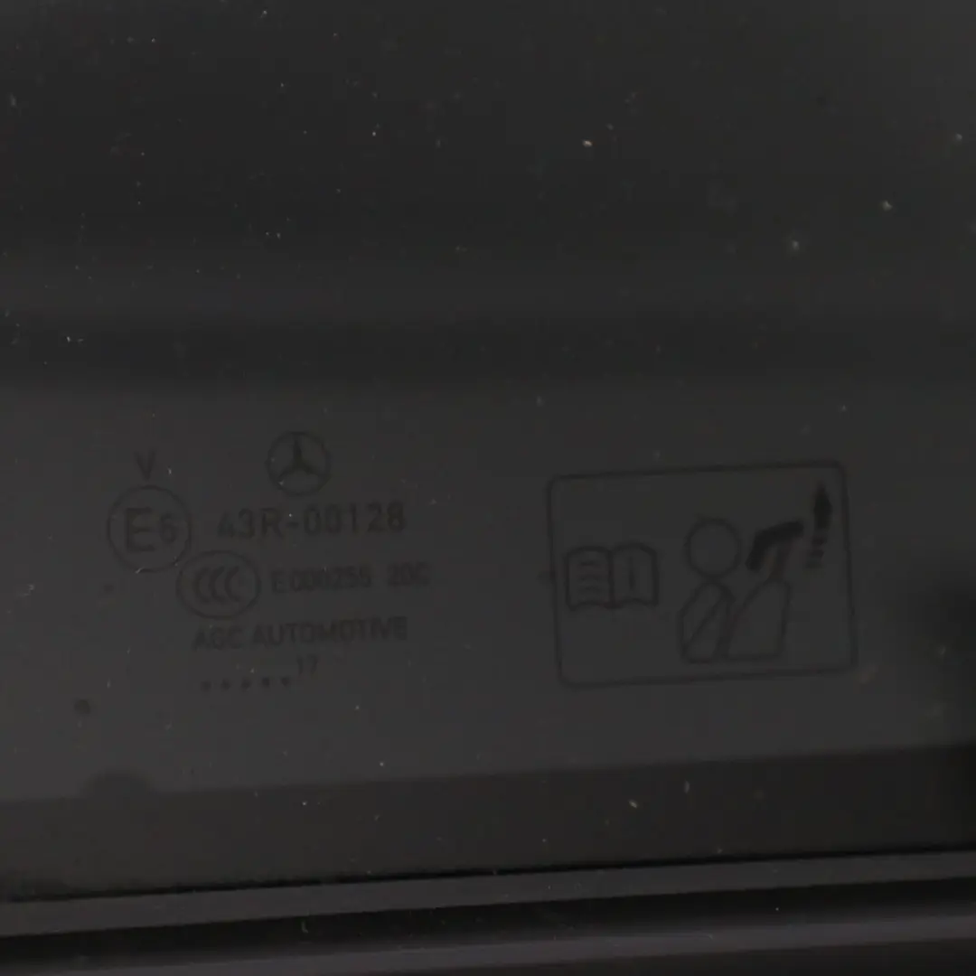 Mercedes CLA C117 Door Rear Left N/S Kosmos Cosmic Black Metallic - 191 - SKU A1177300105-KB - Part number A1177300105