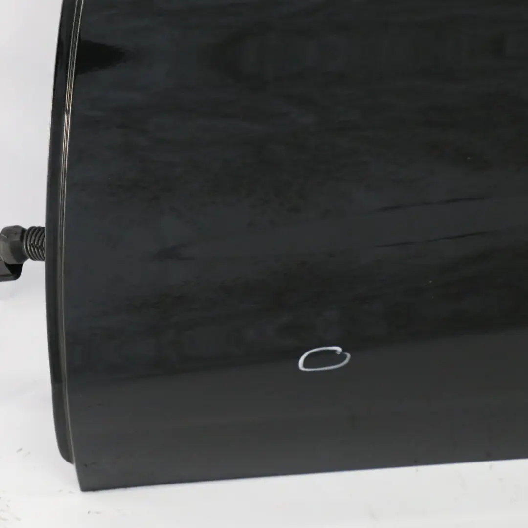 Door Rear Left N/S Kosmos Cosmic Black Metallic - 191 to Mercedes CLA C117 with Part number A1177300105 Mercedes CLA C117 Door Rear Left N/S Kosmos Cosmic Black Metallic - 191 - SKU A1177300105-KB - Part number A1177300105