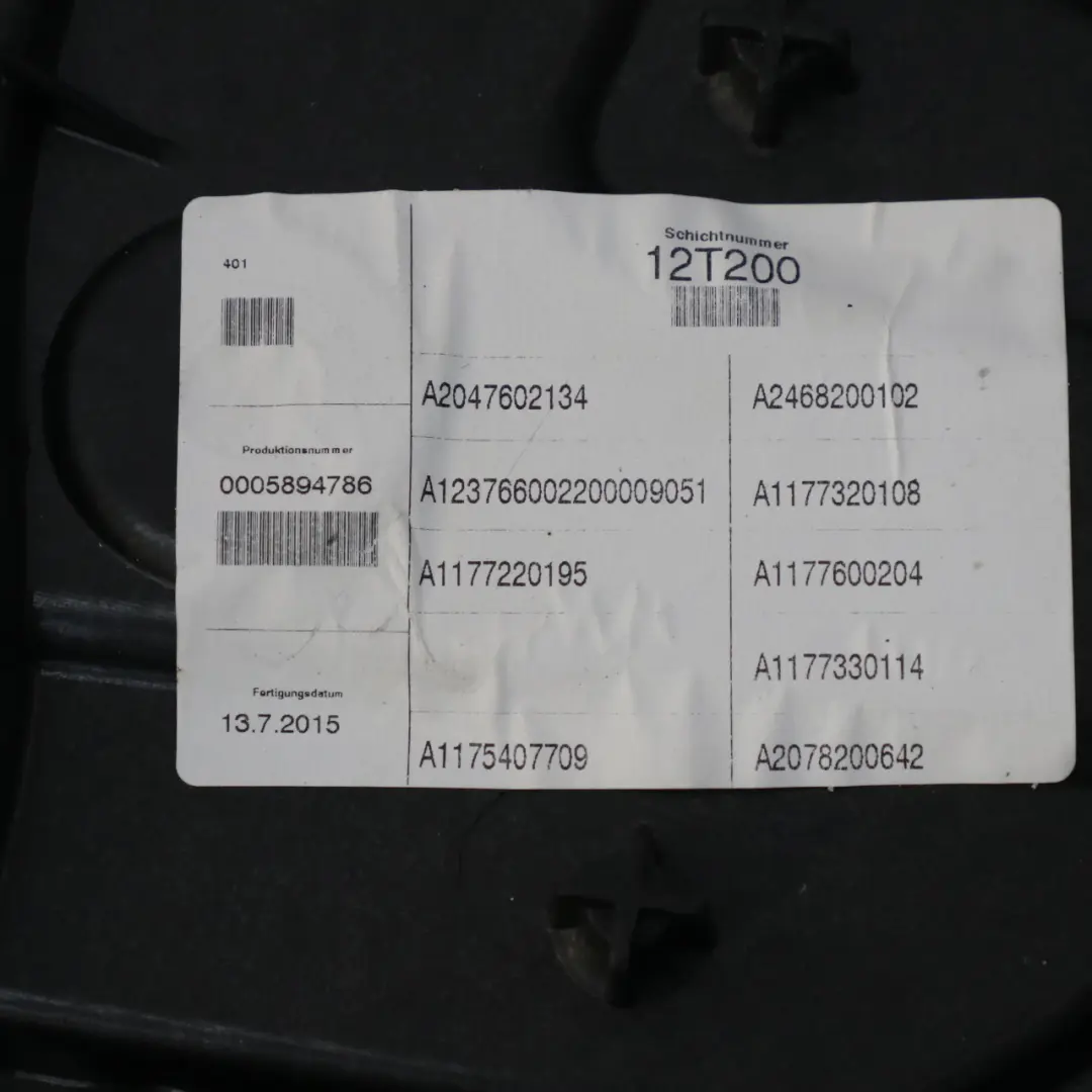 Mercedes C117 Alzacristalli Posteriore Sinistro Regolatore Finestra - SKU A1177300179 - Numero di parte A1177300179