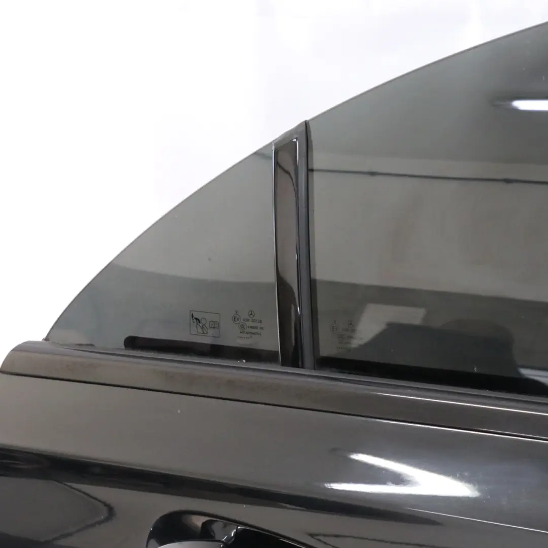 Mercedes CLA C117 Porta posteriore destra Kosmos Cosmic Black Metallic - 191 - SKU A1177300205-KB - Numero di parte A1177300205