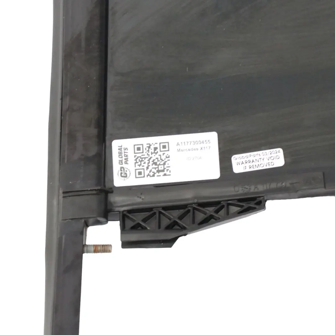 Mercedes X117 Quartiere Porta Vetro Posteriore Destro Finestra Nero - SKU A1177300455 - Numero di parte A1177300455