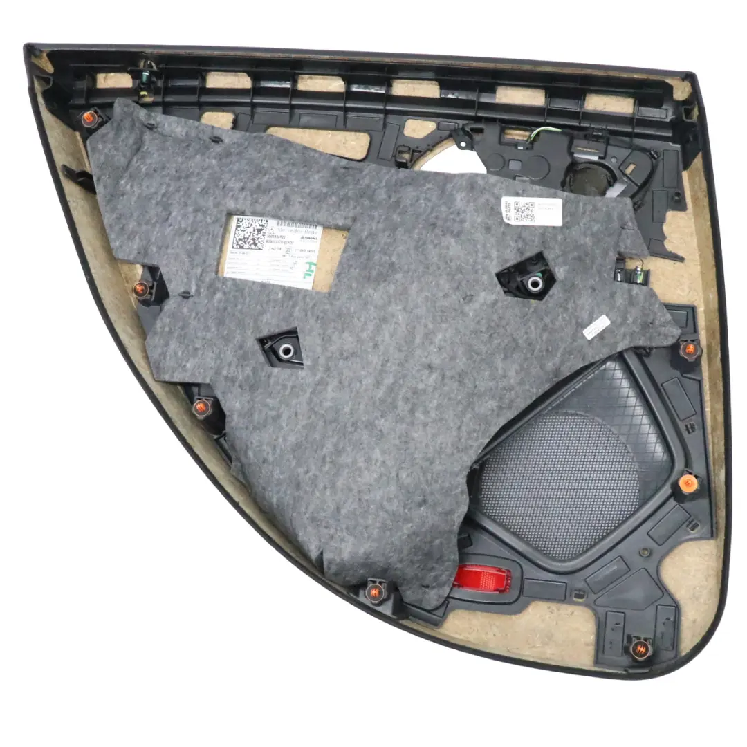 Türkarte Hinten Rechts Verkleidung Panel Leder Schwarz Rot Fäden für Mercedes C117 mit Teilenummer A1177300862 Mercedes C117 Türkarte Hinten Rechts Verkleidung Panel Leder Schwarz Rot Fäden - SKU A1177300862 - Teilenummer A1177300862