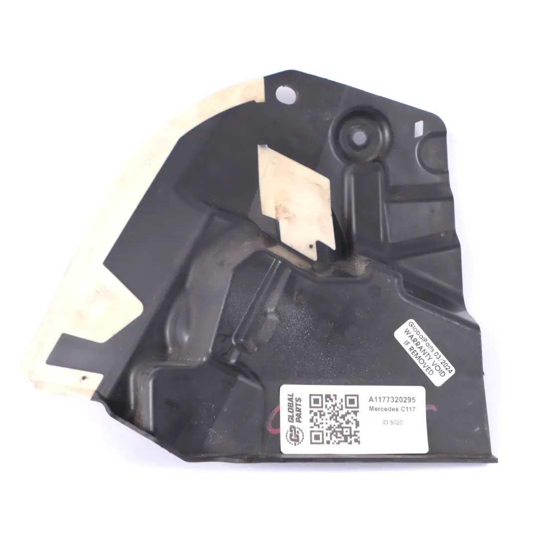  Drainage Mercedes C117 Porte Arrière Droite Couvercle vidange d'eau - SKU A1177320295 - Numéro de pièce A1177320295