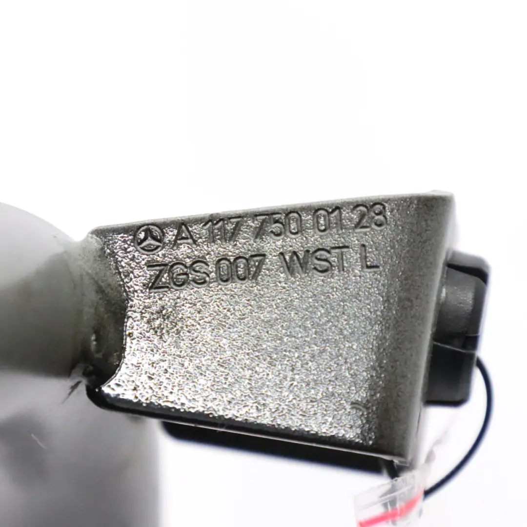 Bisagra maletero Mercedes C117 Coupé trasera izquierda Negro cósmico -191 para con número de pieza A1177500128 Bisagra maletero Mercedes C117 Coupé trasera izquierda Negro cósmico -191 - SKU A1177500128-KB - Número de pieza A1177500128