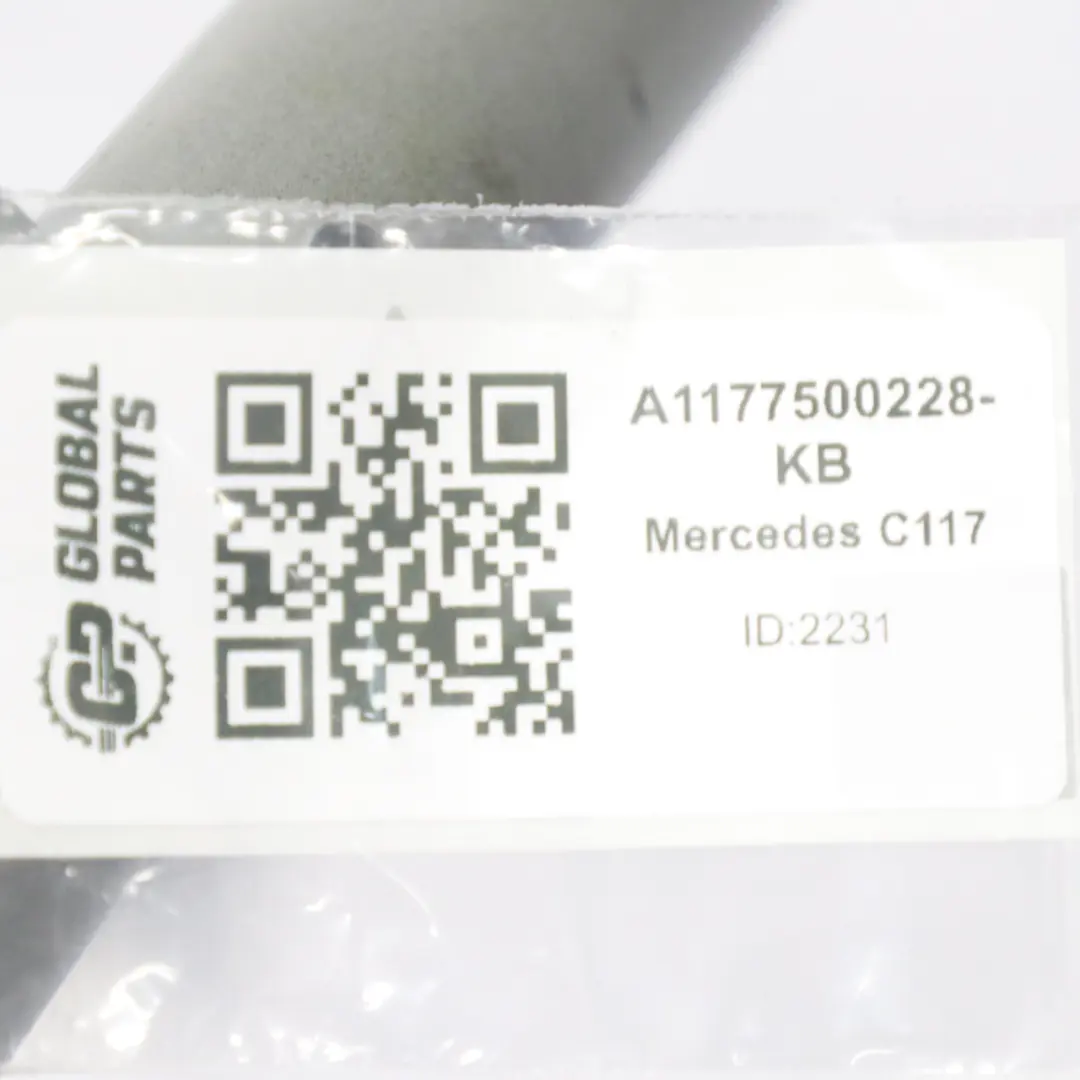  Bisagra Maletero Mercedes C117 Coupé Trasera Derecha Negro Cósmico 191 - SKU A1177500228-KB - Número de pieza A1177500228