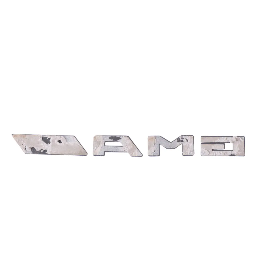 Mercedes CLA C117 AMG Trunk Emblem Rear Adhered Boot Badge Black - SKU A1178170014 - Part number A1178170014