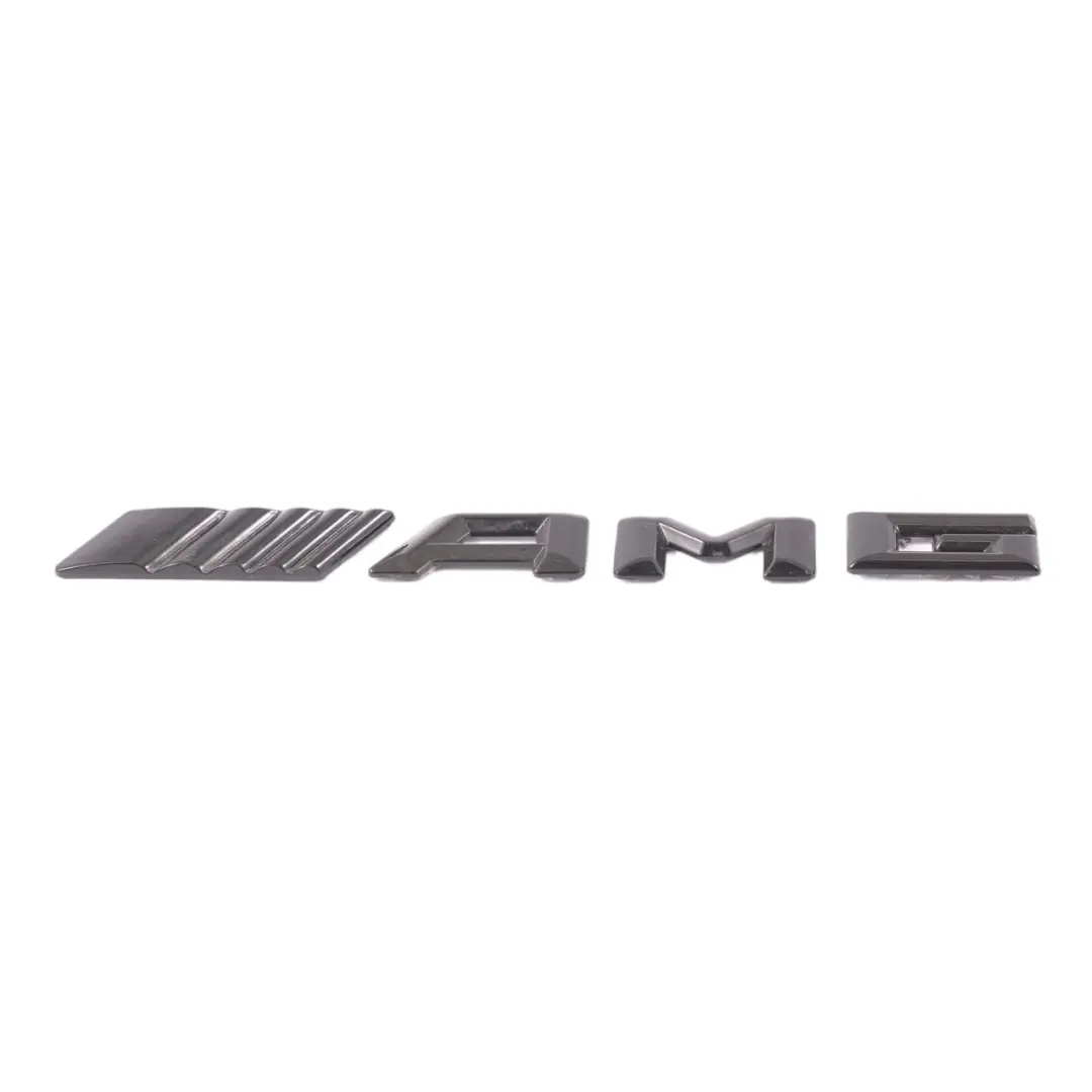 Mercedes CLA C117 AMG Trunk Emblem Rear Adhered Boot Badge Black - SKU A1178170014 - Part number A1178170014