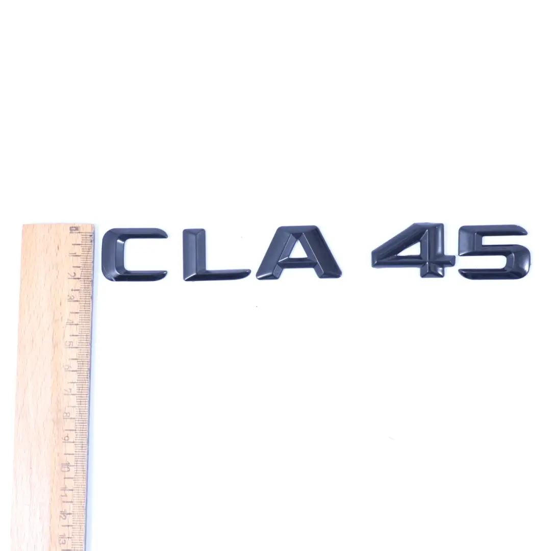Mercedes C117 CLA 45 Trunk Emblem Rear Boot Lid Tailgate Logo Black - SKU A1178170600 - Part number A1178170600