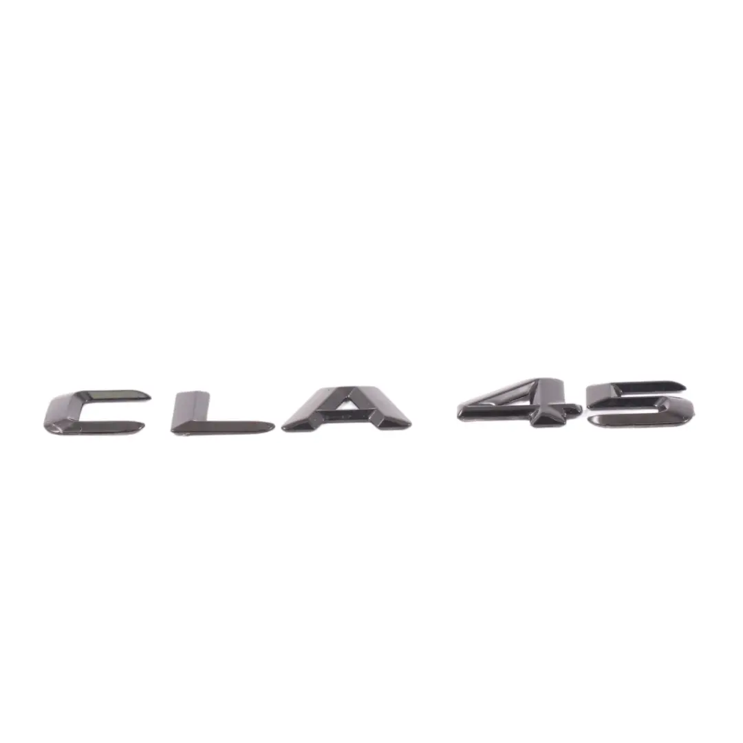 Mercedes C117 CLA 45 Trunk Emblem Rear Boot Lid Tailgate Logo Black - SKU A1178170600 - Part number A1178170600