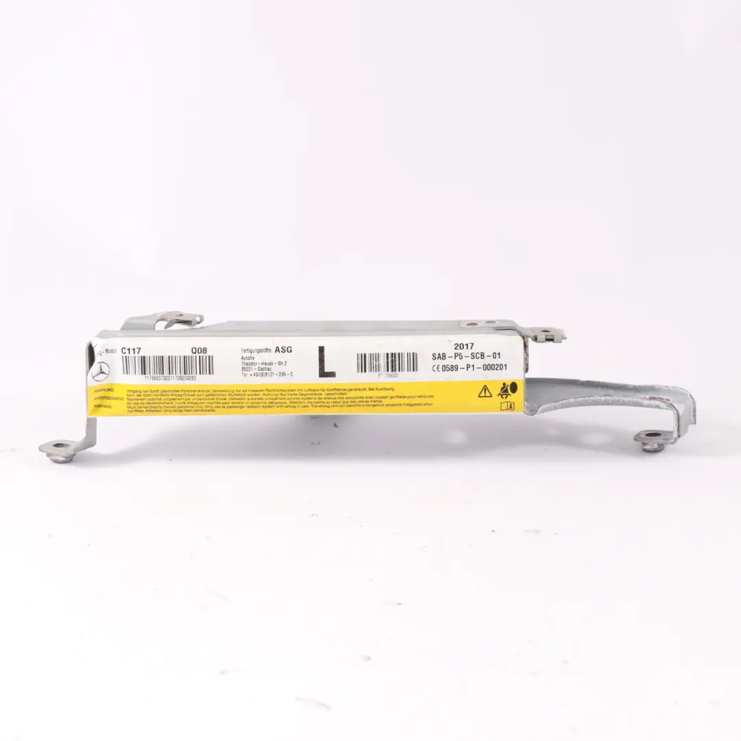 Mercedes CLA C117 Module d'air latéral arrière gauche Unit - SKU A1178600702 - Numéro de pièce A1178600702