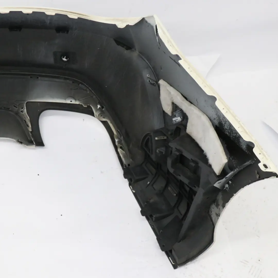 Mercedes C117 Rear Bumper Trim Panel AMG Calcite White - 650 - SKU A1178805040-CW - Part number A1178805040