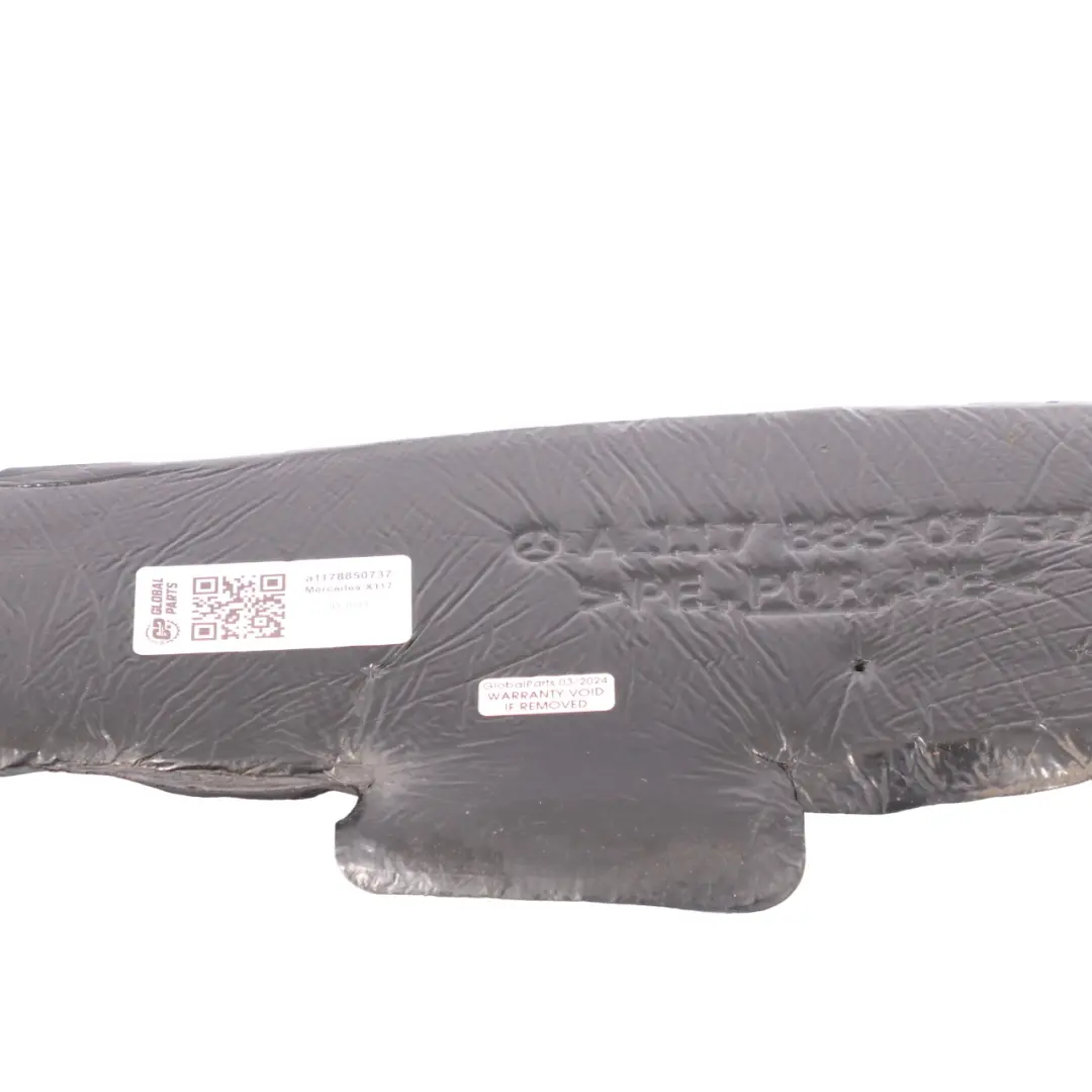 Delantero Izquierdo Aleta Inserto Aislante Espuma para Mercedes X117 con número de pieza a1178850737 Mercedes X117 Delantero Izquierdo Aleta Inserto Aislante Espuma - SKU a1178850737 - Número de pieza a1178850737