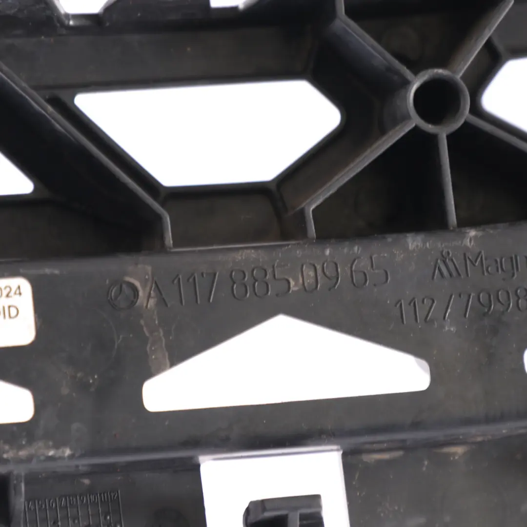 hintere Stoßstange Mitte Halterung Unterstützung für Mercedes CLA C117 mit Teilenummer A1178850965 Mercedes CLA C117 hintere Stoßstange Mitte Halterung Unterstützung - SKU A1178850965 - Teilenummer A1178850965