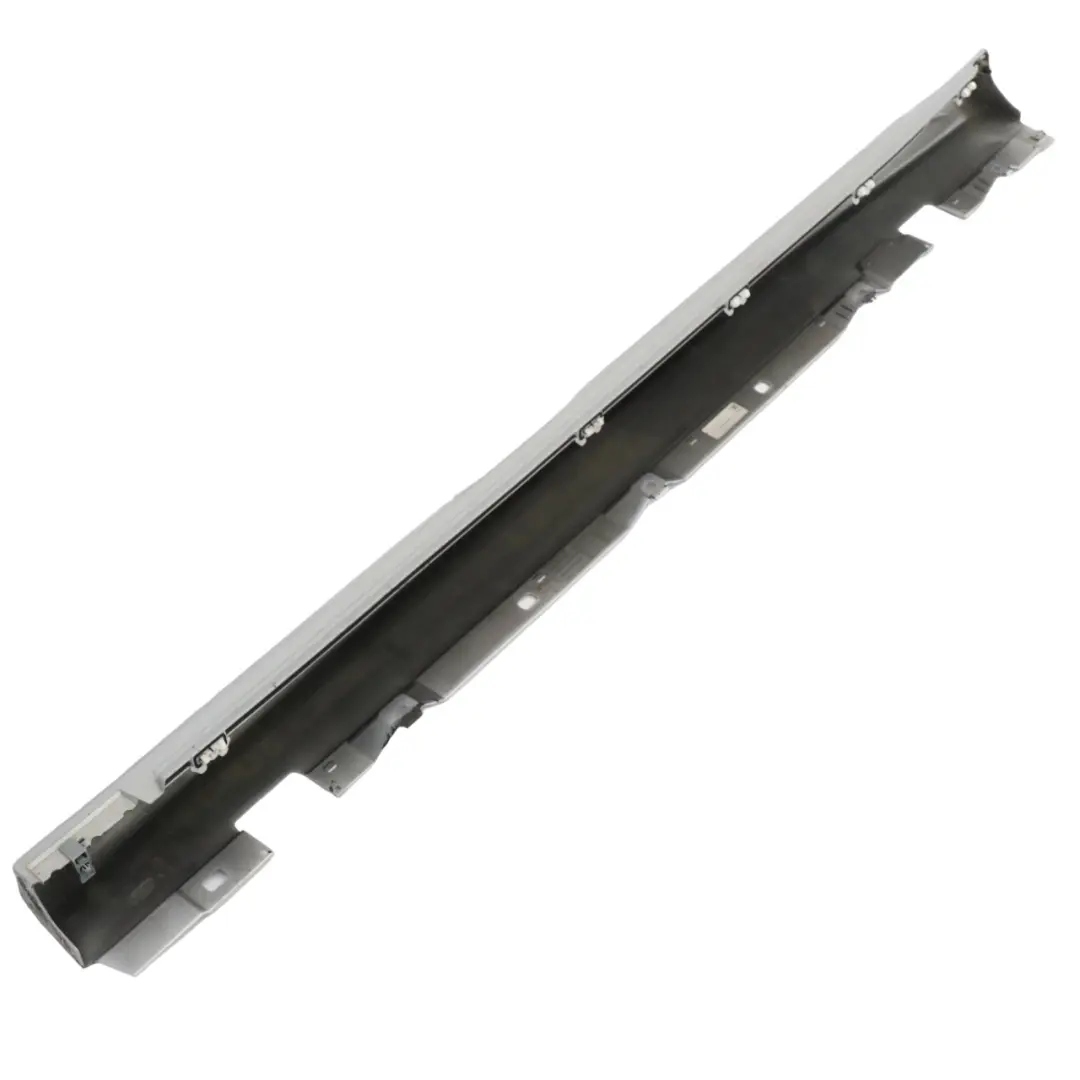 Side Skirt AMG Door Sill Cover Right Iridium Silver Metallic - 775 to Mercedes C118 with Part number A1186980600 Mercedes C118 Side Skirt AMG Door Sill Cover Right Iridium Silver Metallic - 775 - SKU A1186980600-IRS - Part number A1186980600