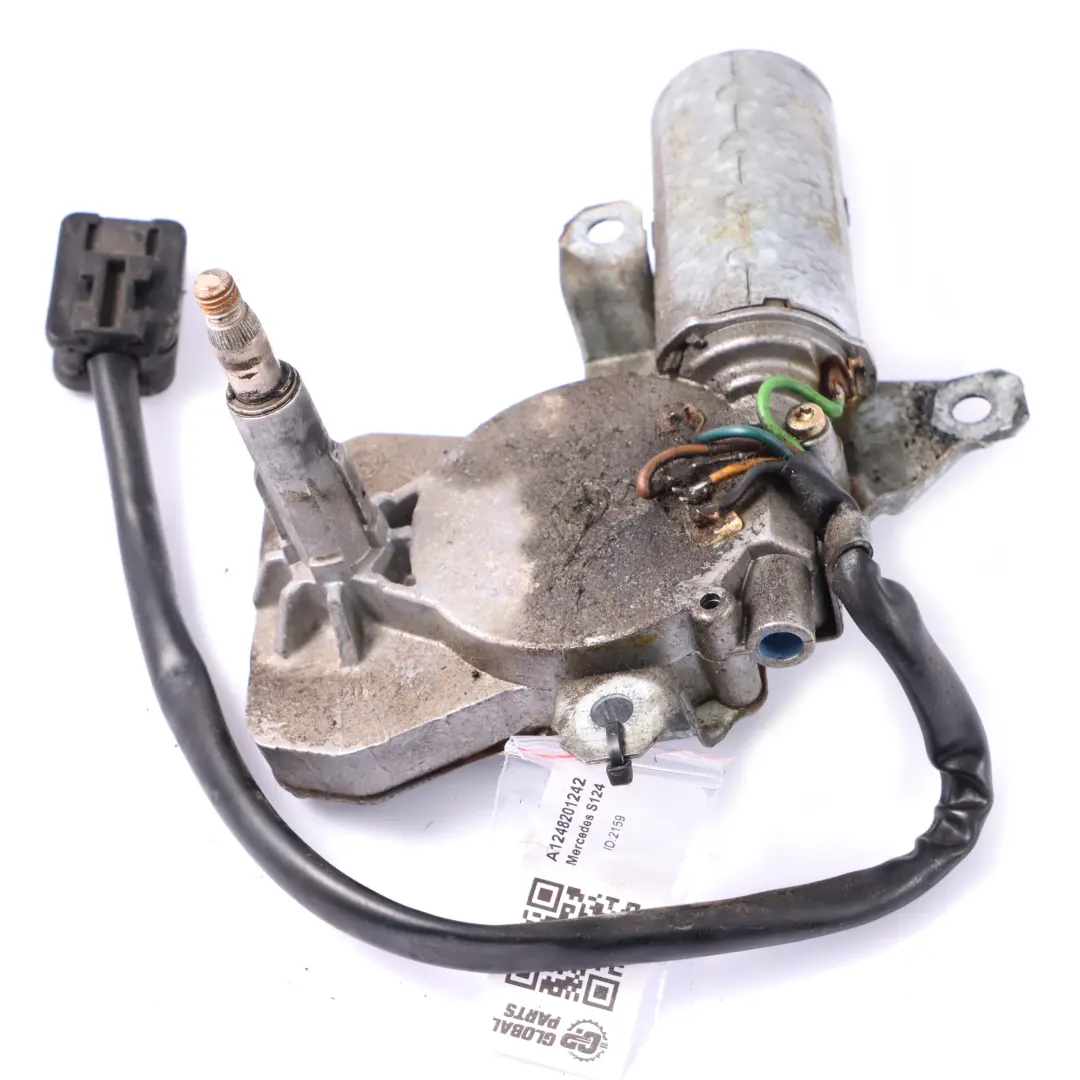 Mercedes W124 Moteur d'essuie-glace de hayon arrière - SKU A1248201242 - Numéro de pièce A1248201242
