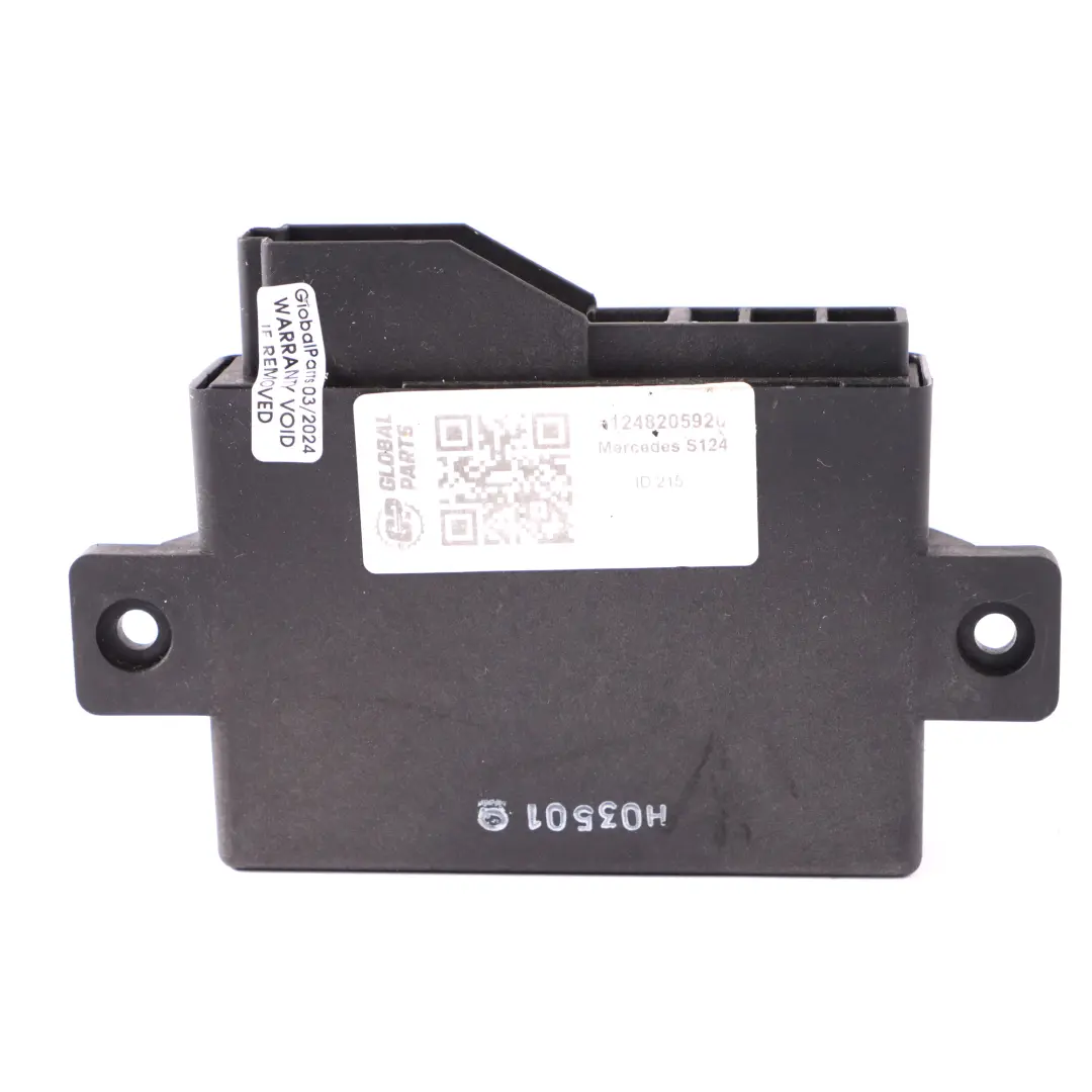 Módulo de unidad de control cierre centralizado para Mercedes W124 S124 con número de pieza A1248205926 Mercedes W124 S124 Módulo de unidad de control cierre centralizado - SKU A1248205926 - Número de pieza A1248205926