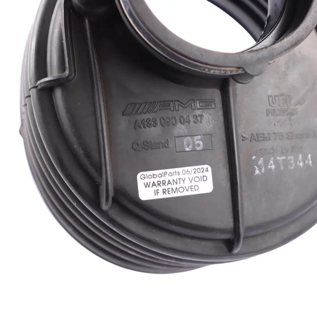 A45 Turbo Air Intake Pipe Tube Vacuum to Mercedes W176 AMG with Part number A1330900437 Mercedes W176 AMG A45 Turbo Air Intake Pipe Tube Vacuum - SKU A1330900437 - Part number A1330900437