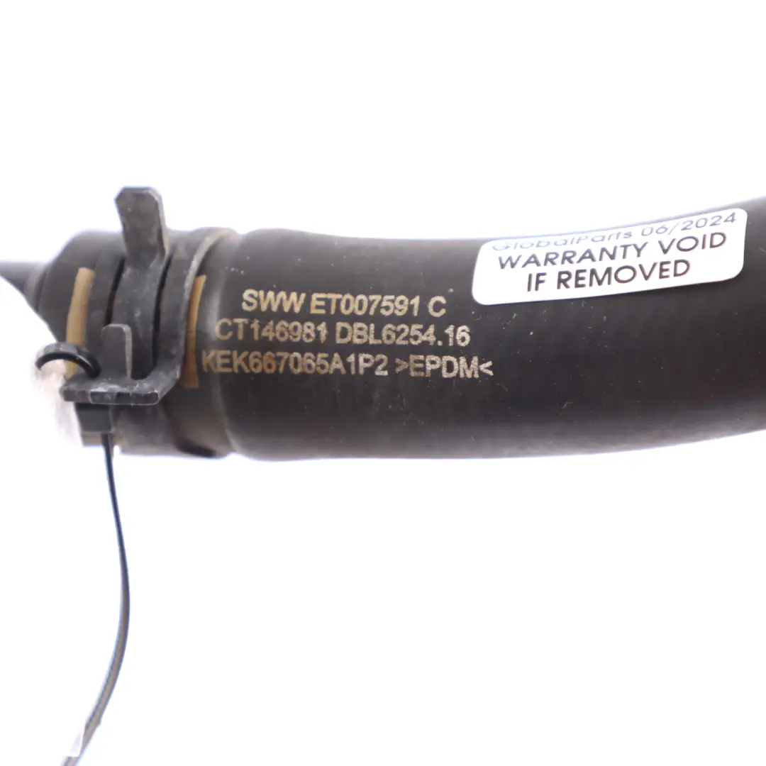 Coolant Metal Pipe Radiator Hose to Mercedes W176 with Part number A1332000052 Mercedes W176 Coolant Metal Pipe Radiator Hose - SKU A1332000052 - Part number A1332000052