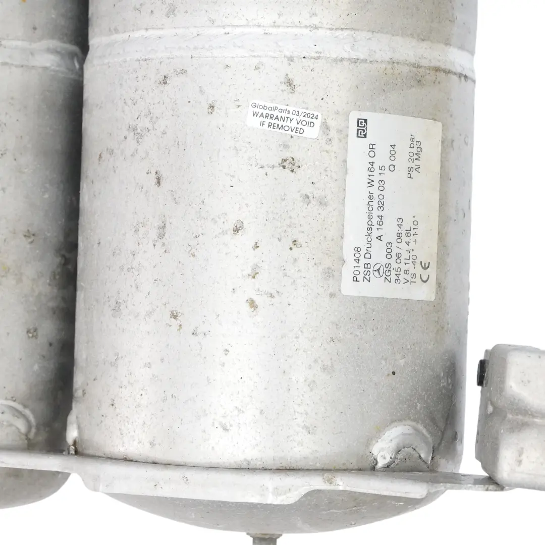 Luftfederung Versorgung Kompressor Pumpe Airmatic für Mercedes GL X164 mit Teilenummer A1643200315 Mercedes GL X164 Luftfederung Versorgung Kompressor Pumpe Airmatic - SKU A1643200315 - Teilenummer A1643200315