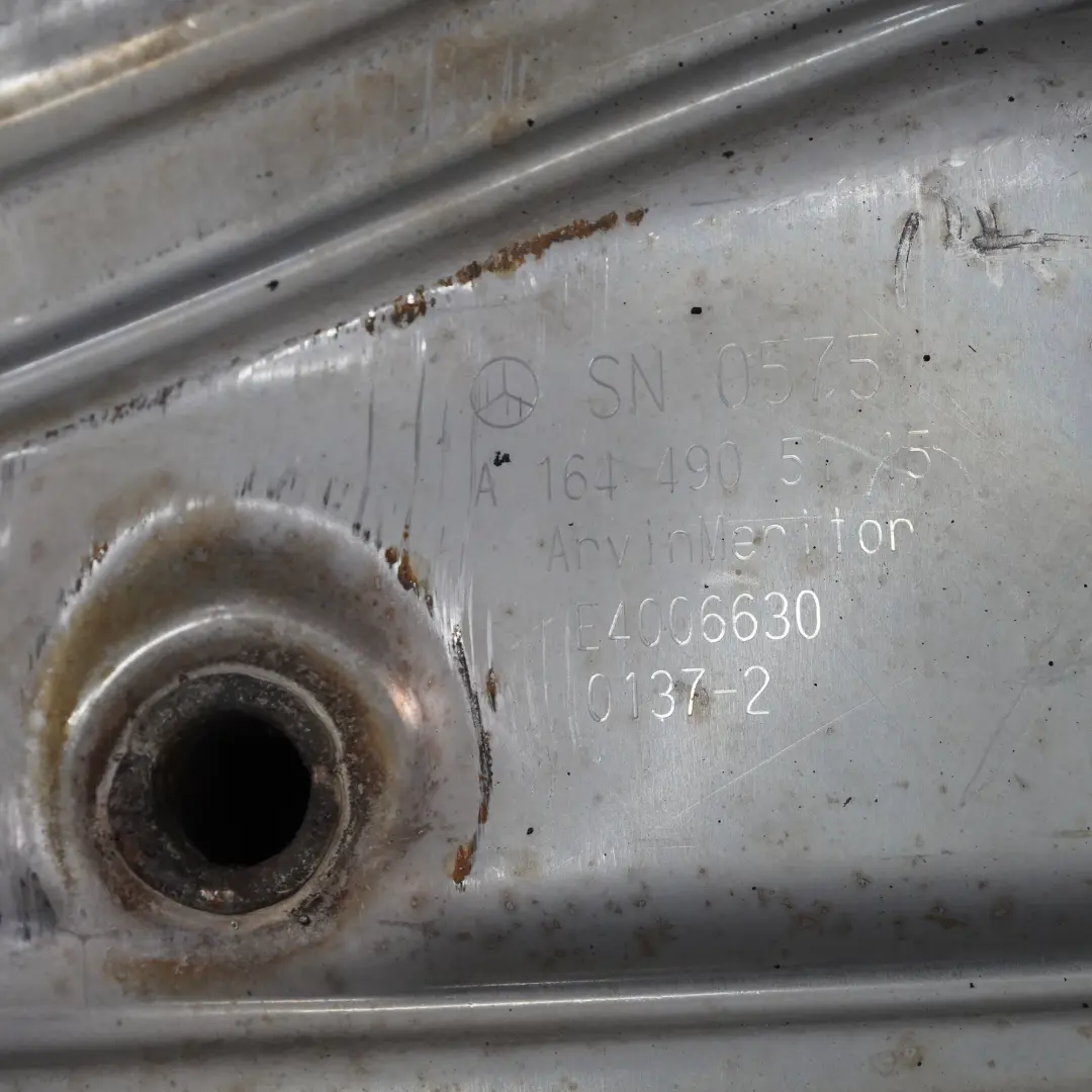 Exhaust Muffler Mercedes GL X164 Exhaust Muffler Pipe Rear Left N/S to with Part number A1644905115 Exhaust Muffler Mercedes GL X164 Exhaust Muffler Pipe Rear Left N/S - SKU a1644905115 - Part number A1644905115