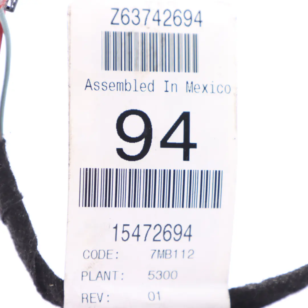 Mercedes X164 Salpicadero Paneles Control Inferior Interruptor Arnés - SKU A1645403706 - Número de pieza A1645403706