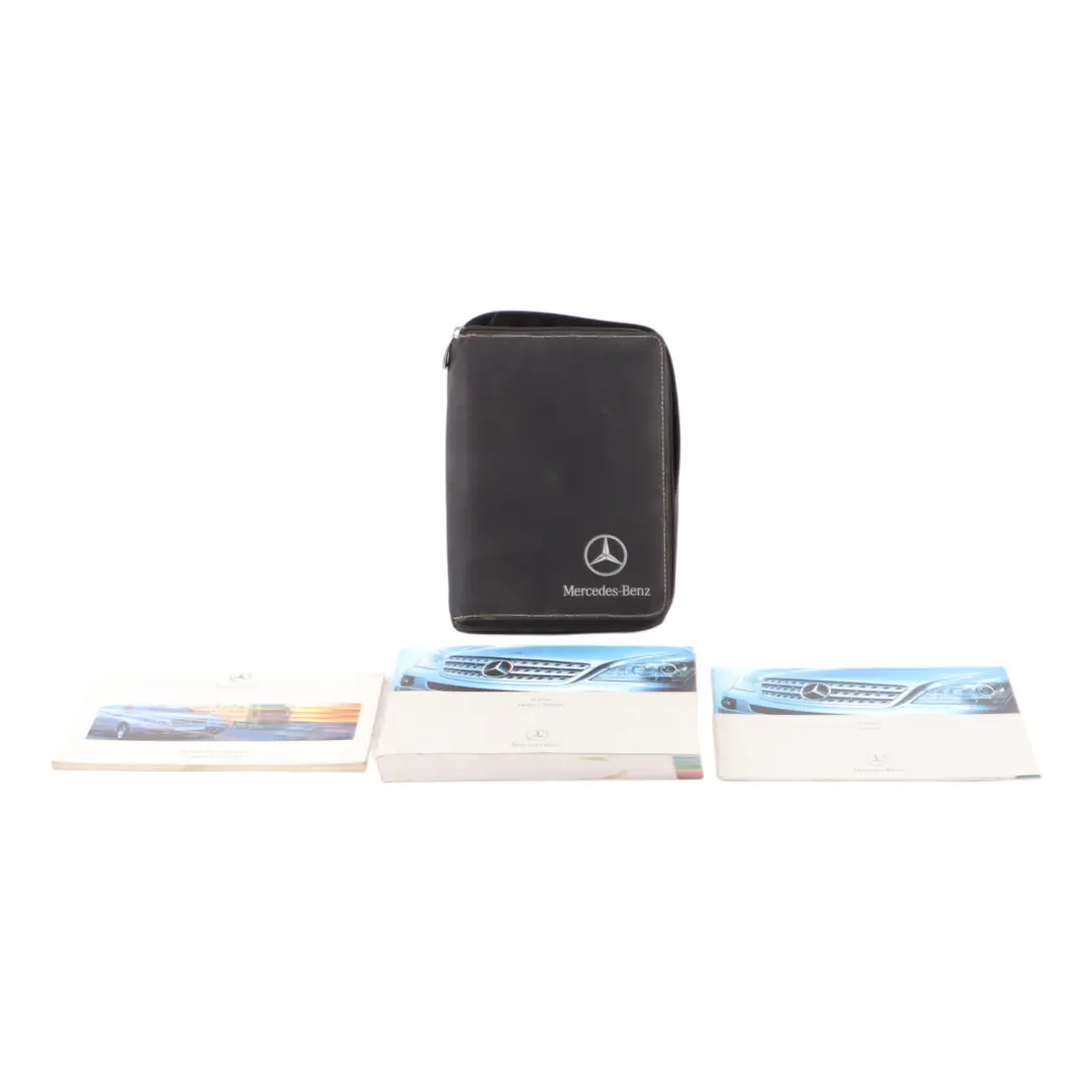 Owner's Manual Book Case Cover to Manual Mercedes W164 M-Class with Part number A1645840082 Manual Mercedes W164 M-Class Owner's Manual Book Case Cover - SKU A1645840082 - Part number A1645840082