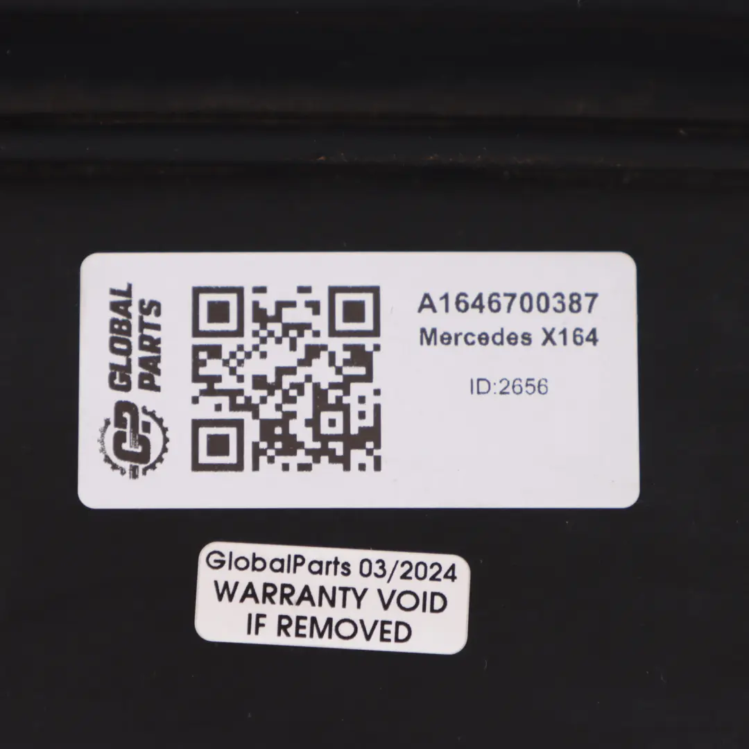 Mercedes X164 Heckscheibe Links Abdeckung Zierleiste Dichtung - SKU A1646700387 - Teilenummer A1646700387