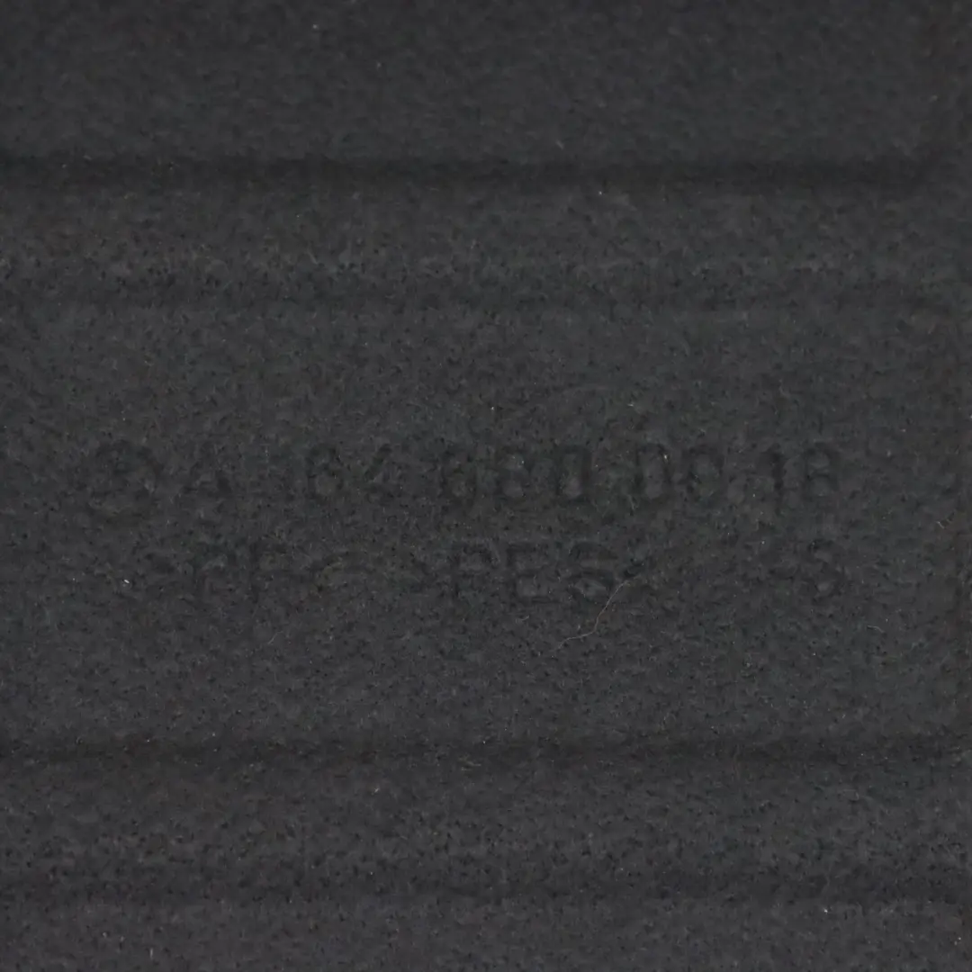 Boot Trunk Loading Floor Cover Lining Black to Mercedes GL X164 with Part number A1646800818 Mercedes GL X164 Boot Trunk Loading Floor Cover Lining Black - SKU A1646800818 - Part number A1646800818