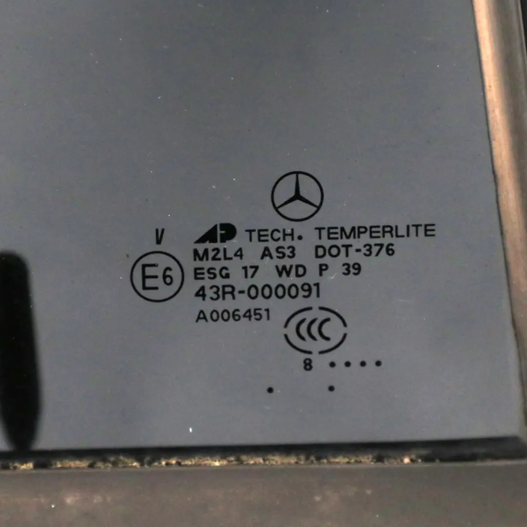 Mercedes ML W164 Tür Hinten Rechts Iridium Silber Metallic - 775 - SKU A1647300805-IRS - Teilenummer A1647300805
