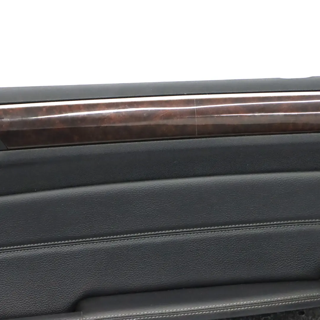 Mercedes GL X164 Striscia decorativa scheda porta posteriore destra Nero Pelle - SKU A1647300870 - Numero di parte A1647300870