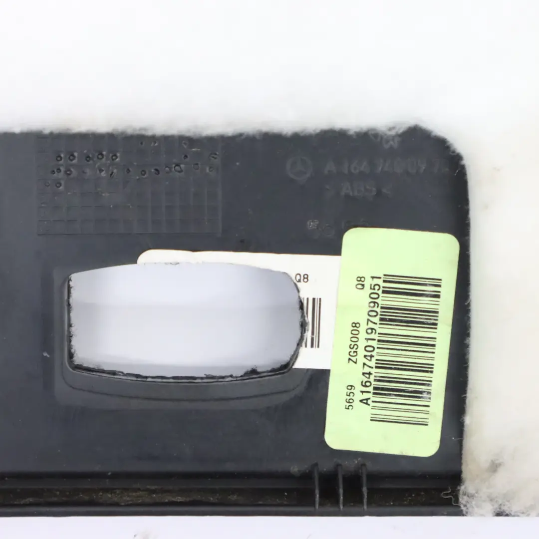 Mercedes W164 Rear Trunk Lid Tailgate Interior Cover Anthracite - SKU A1647400970 - Part number A1647400970