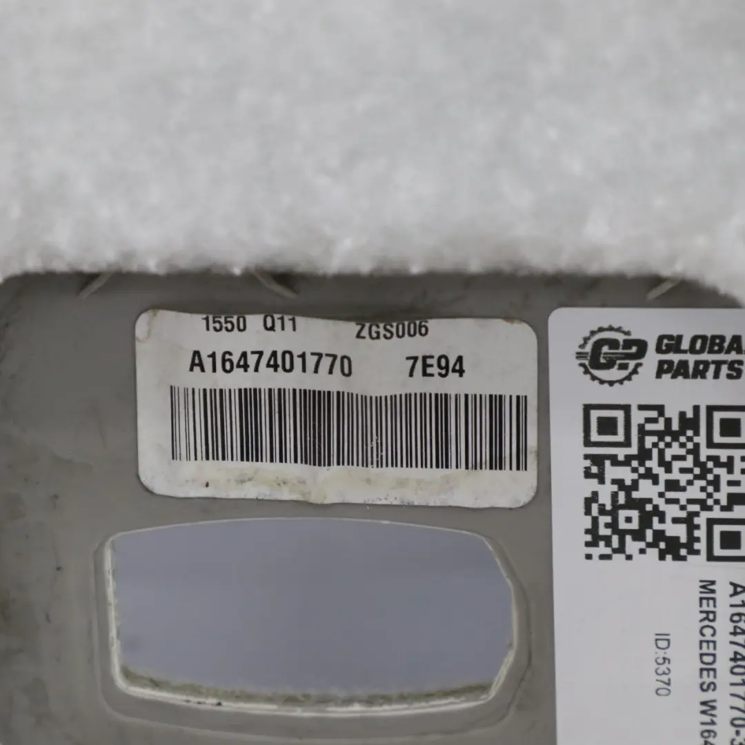 Mercedes W164 Hintere Kofferraum Heckklappe Innenverkleidung Grau - SKU A1647401770-3 - Teilenummer A1647401770