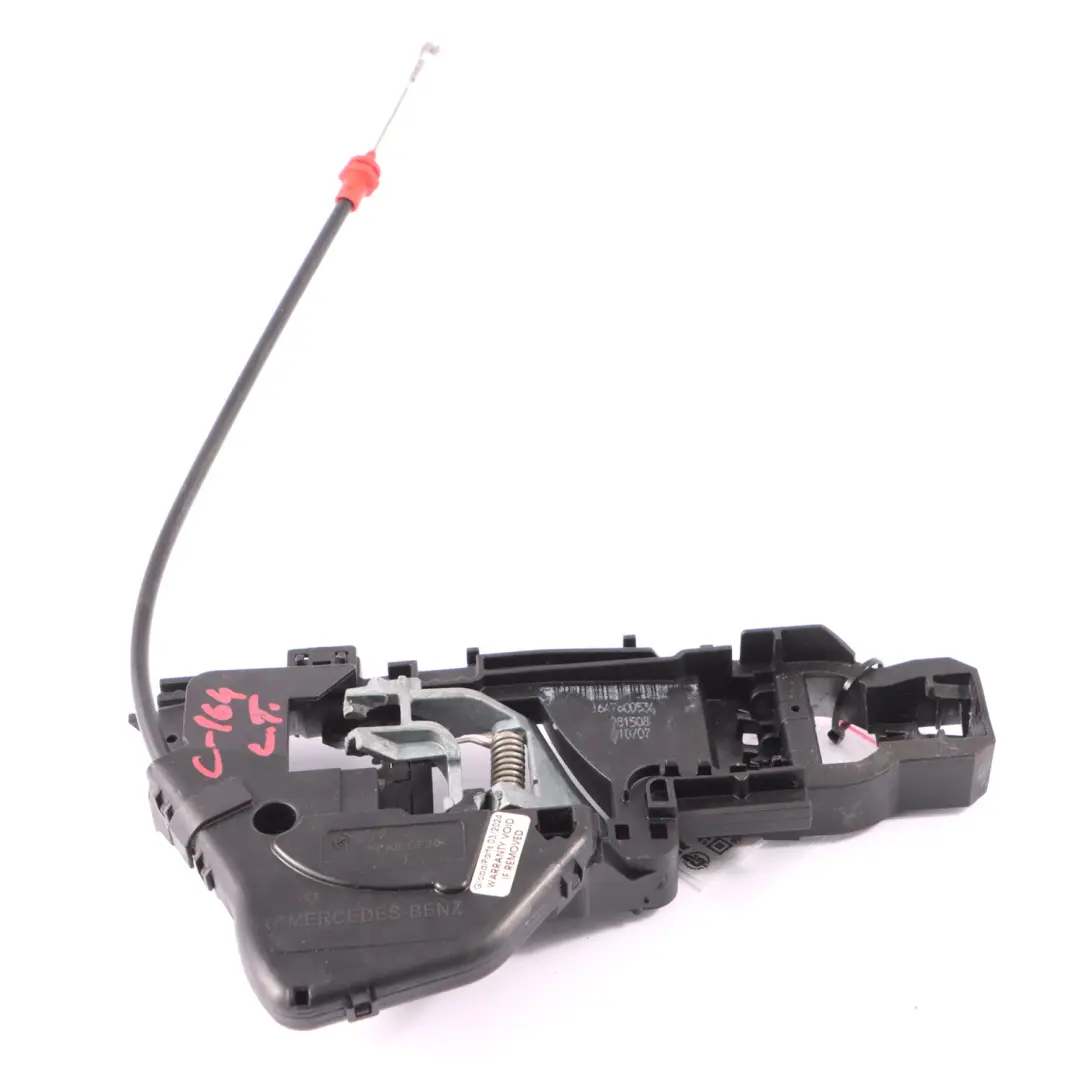Mercedes ML W164 Hinten links Türgriff Träger Basis - SKU A1647600534 - Teilenummer A1647600534