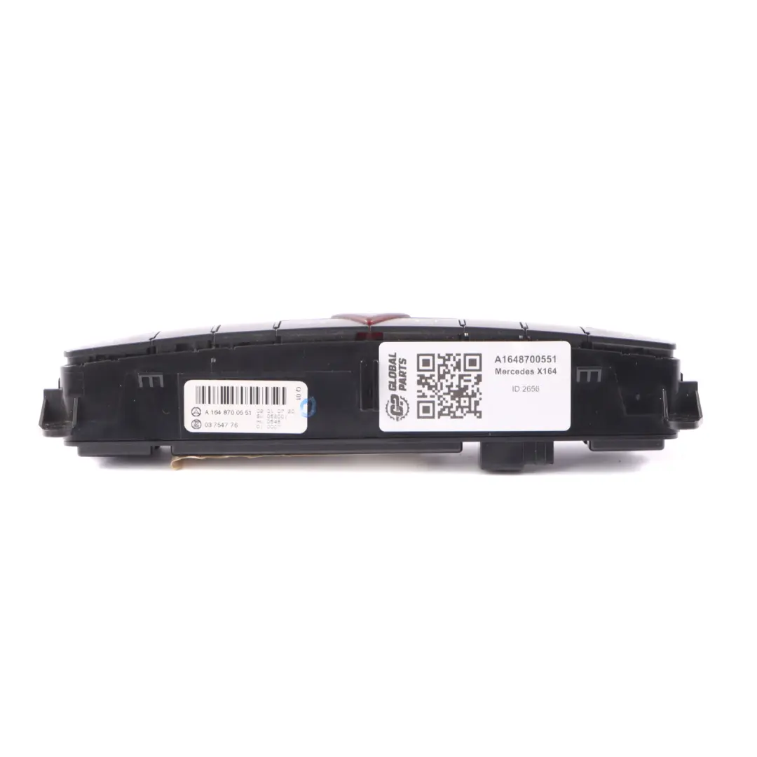  Switch Mercedes X164 Dashboard Switch Panel Hazard Lights Seats - SKU A1648700551 - Part number A1648700551