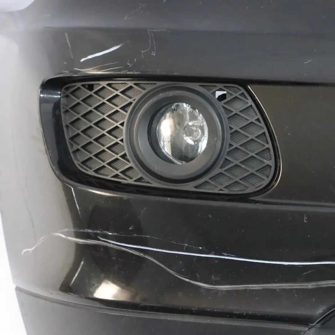 Front Bumper Trim Obsidian Black Metallic - 197 to Mercedes ML W164 with Part number A1648851225 Mercedes ML W164 Front Bumper Trim Obsidian Black Metallic - 197 - SKU A1648851225-OB - Part number A1648851225