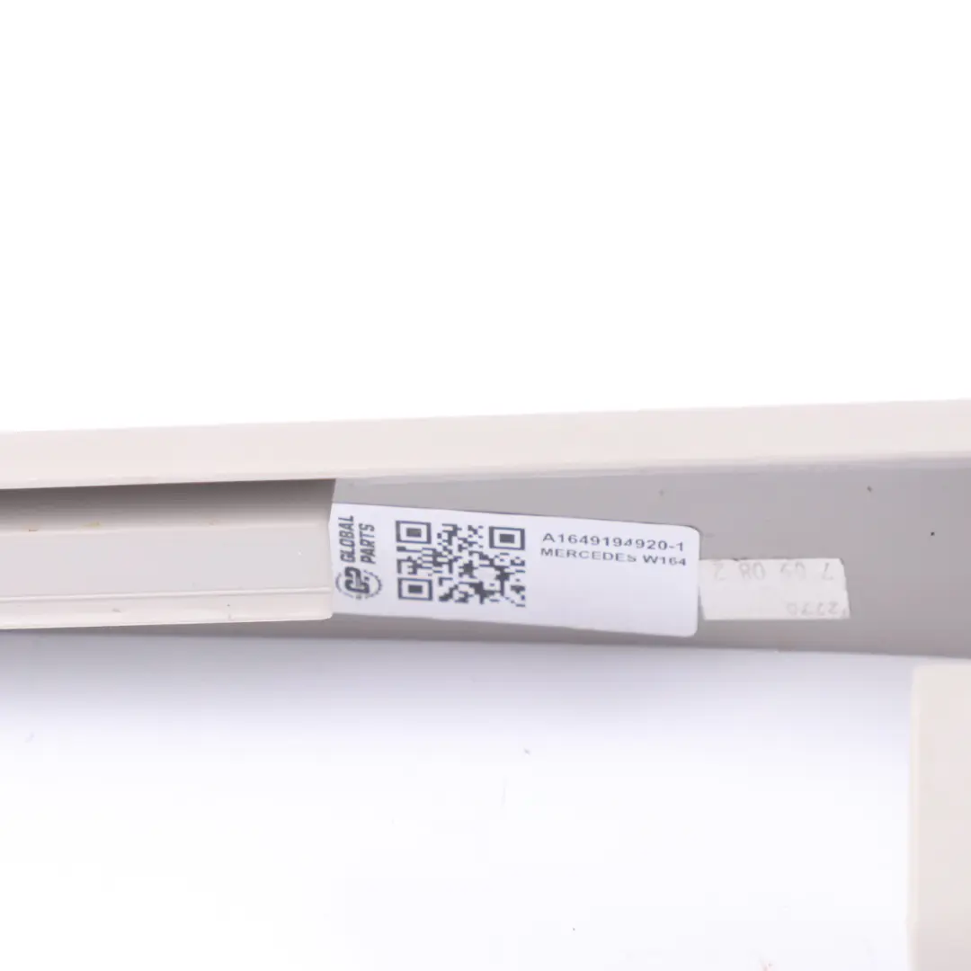Seat Rail Cover Mercedes ML W164 Front Seat Left N/S Outside Trim Grey - SKU A1649194920-1 - Part number A1649194920