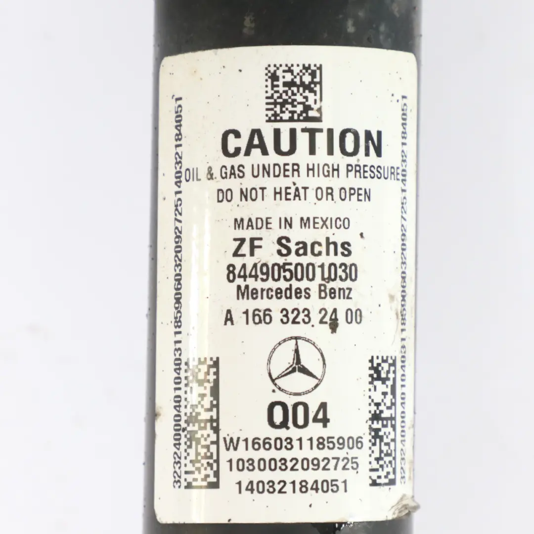 Ammortizzatore Mercedes ML W166 Anteriore Destra Sinistra Molla Ammortizzatore per con numero di parte A1663230200 Ammortizzatore Mercedes ML W166 Anteriore Destra Sinistra Molla Ammortizzatore - SKU A1663230200 - Numero di parte A1663230200