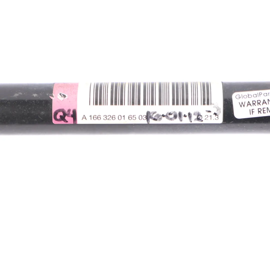 Barre antiroulis Mercedes W166 4matic Barre torsion arrière Barre stabilisatrice pour à propos du numéro de pièce A1663260165 Barre antiroulis Mercedes W166 4matic Barre torsion arrière Barre stabilisatrice - SKU A1663260165 - Numéro de pièce A1663260165