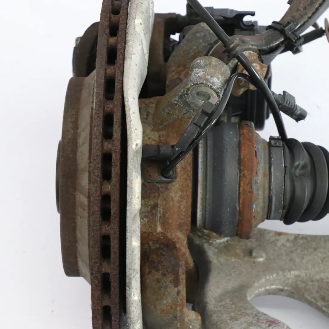 Mercedes W166 350 BlueTec trasera izquierda Suspensión Pierna Freno Disco Rueda - SKU A1663500108-2 - Número de pieza A1663500108